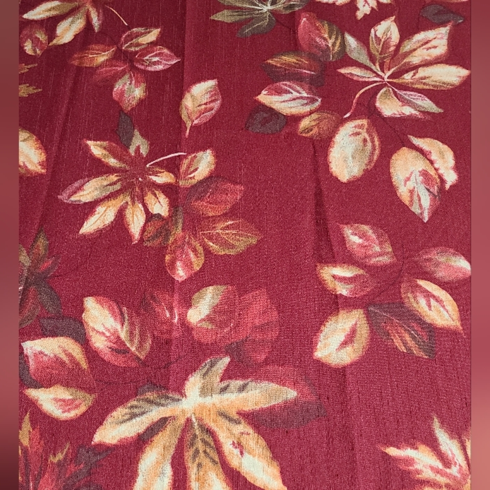 John Kaldor Fabric Maker Fall Foliage Sewing Quilting Rare Vintage Fabric